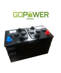 Batteria Auto GoPower L4 100ah 820EN Motori Diesel Benzina