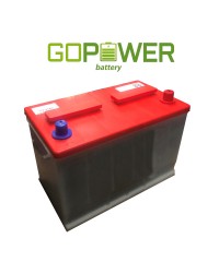 Batteria Auto GoPower L4 100ah 820EN Motori Diesel Benzina